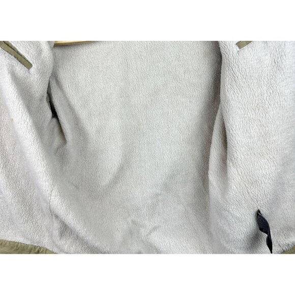 QUIKSILVER Jacket Men's L Beige Corduroy Sherpa Lined Pockets Cotton - Picture 7 of 14